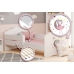 Bērnu gulta FALA ar drošības barjeru 160x80 Sleeping princess
