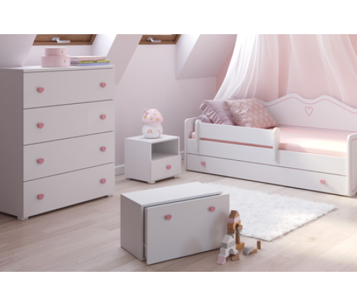 Детский ящик для игрушек INGA pink