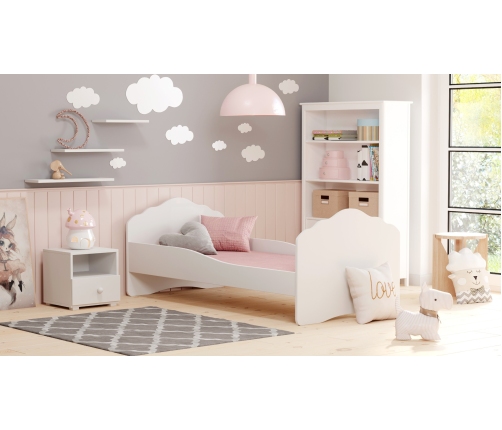 Vienvietīga gulta Wave 140x70 ar matraci