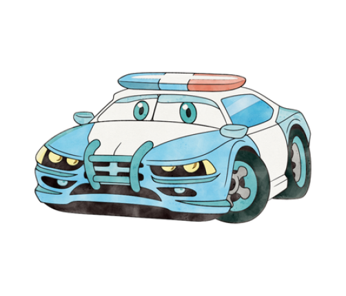 Bērnu rotaļlietu kaste DARIA Police