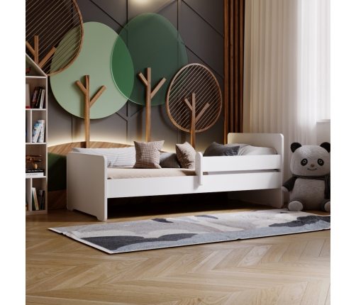 Vienvietīga gulta Max 140x70 ar aizsargmalu un matraci