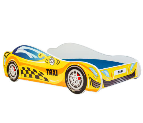 Batcar bērnu gulta 160x80 ar matraci, Taksometrs