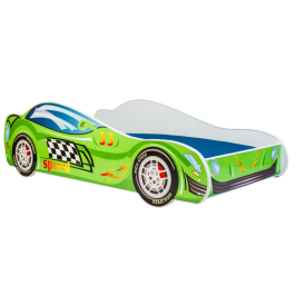 Bērnu gulta Batcar 140x70 ar matraci – Speed