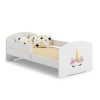Детская кровать LUK 140x70 с бортиком и матрасом Unicorn horn Детская кровать LUK 140x70 с бортиком и матрасом Unicorn horn