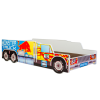Детская кровать в форме грузовика RIKO 160x80 с матрасом – Monster Truck Детская кровать в форме грузовика RIKO 160x80 с матрасом – Monster Truck