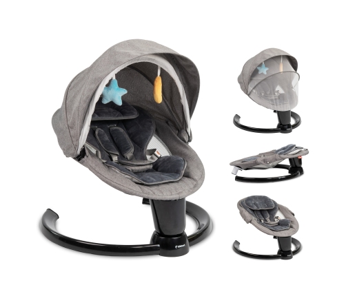 Kidnort Drom  black Кресло-качалка