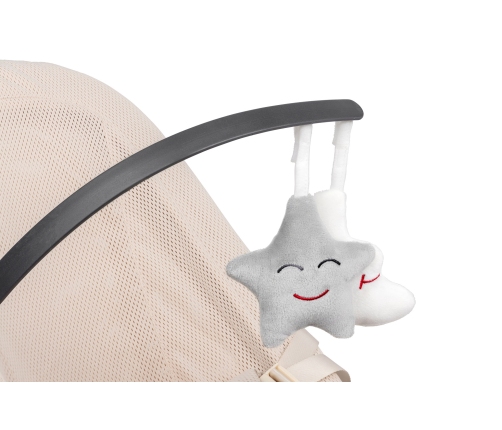 Kidnort Moln Unique beige Šūpuļkrēsliņš