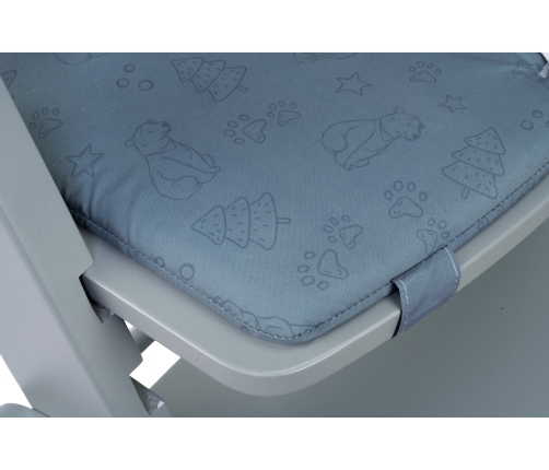 Kidnort Drömmer Unique Gray Стульчик для кормления