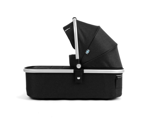 Kidnort Isbjörn x Sove Black Bērnu ratiņi 2in1