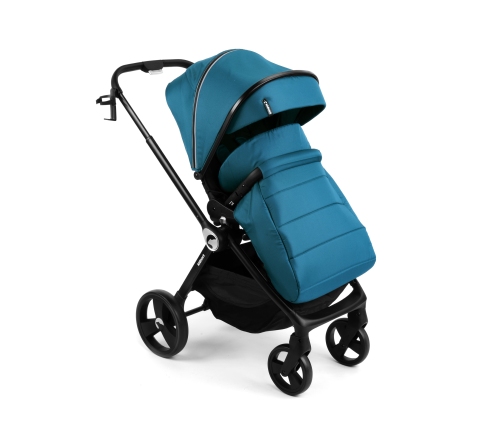 Kidnort Isbjörn x Sove Blue Bērnu ratiņi 2in1