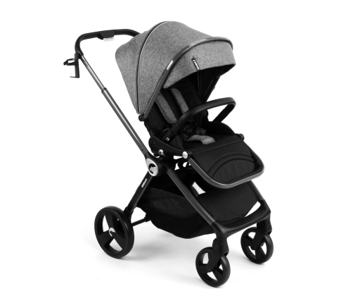 Kidnort Isbjörn x Sove Gray Bērnu ratiņi 2in1