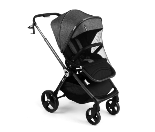 Kidnort Isbjörn x Sove Gray Bērnu ratiņi 2in1