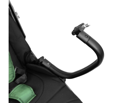 Kidnort Isbjörn x Sove Green Bērnu ratiņi 2in1