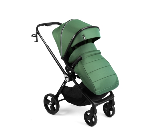 Kidnort Isbjörn x Sove Green Bērnu ratiņi 2in1