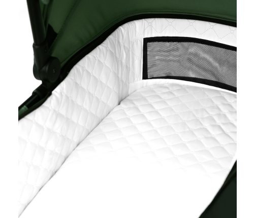 Kidnort Isbjörn x Sove Green Bērnu ratiņi 2in1