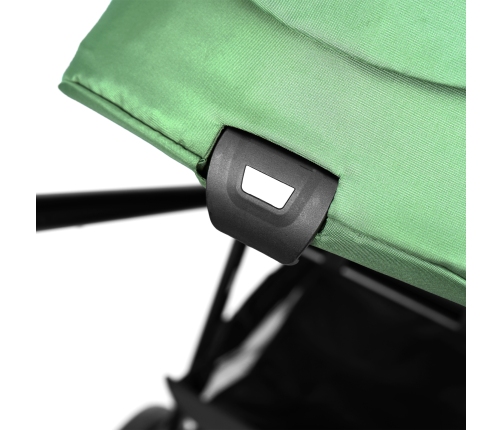 Kidnort Isbjörn x Sove Green Bērnu ratiņi 2in1