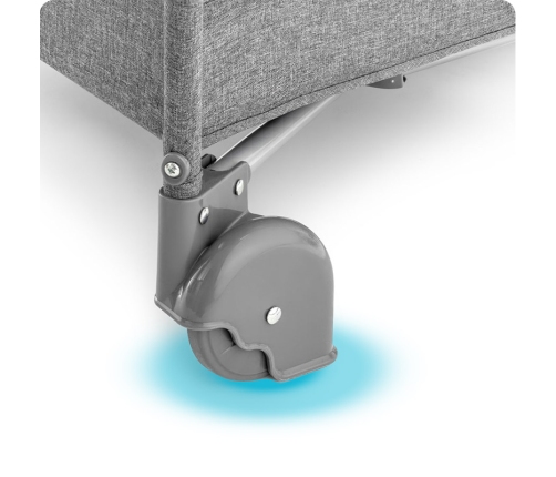 Kidnort Ihålig Oxford 300
Light gray Bērnu ceļojumu gultiņa