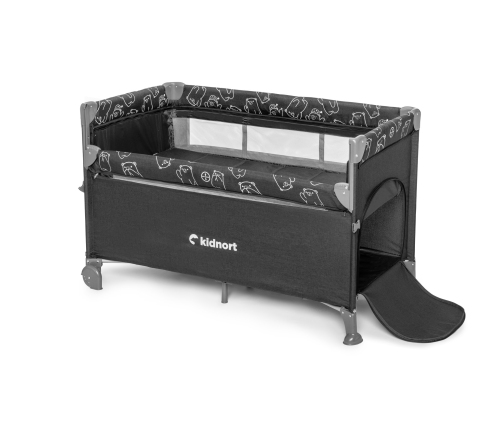 Kidnort Livsmiljö Oxford 300
Dark gry Bērnu ceļojumu gultiņa