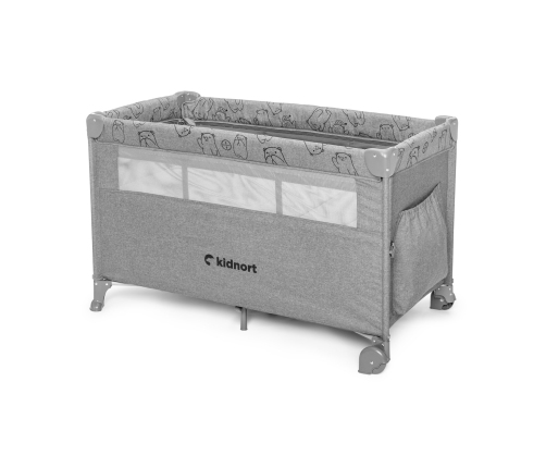 Kidnort Livsmiljö Oxford 300
Light gray Bērnu ceļojumu gultiņa