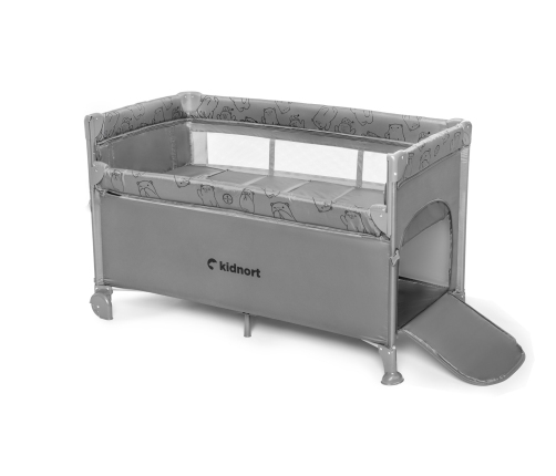 Kidnort Näste Oxford 210
Light gray Bērnu ceļojumu gultiņa