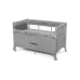 Kidnort Stugan Oxford 300
Light gray Bērnu ceļojumu gultiņa
