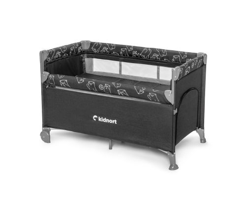 Kidnort Stugan Oxford 300
Dark gry Bērnu ceļojumu gultiņa