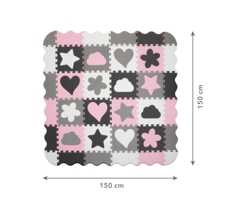 Aktivitātes paklājiņš Kidwell Senso HAPPY LOVE