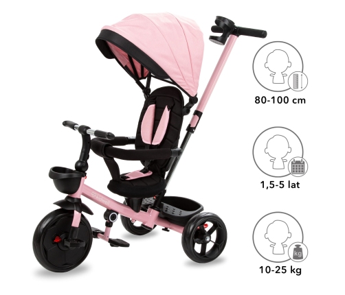 Трёхколёсный велосипед Kidwell AXEL CHARMY PINK