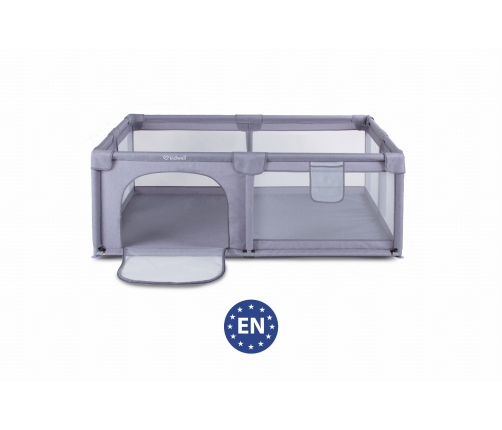 Bērnu manēža Kidwell FANKO 120x180 Gray