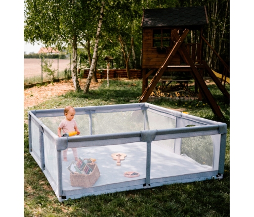 Bērnu manēža Kidwell FANKO 120x180 Gray