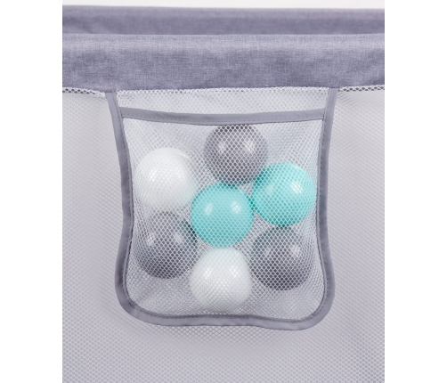 Bērnu manēža Kidwell FANKO 120x180 Gray