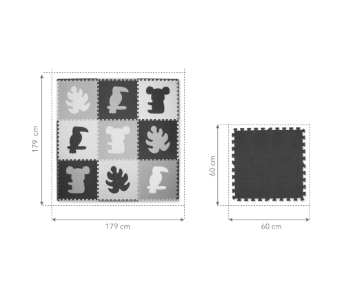 Развивающий коврик Kidwell SENSO Tropical