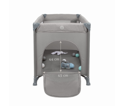 Детская дорожная кроватка Kidwell BLISSY Gray