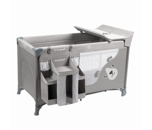Детская дорожная кроватка Kidwell BLISSY Gray