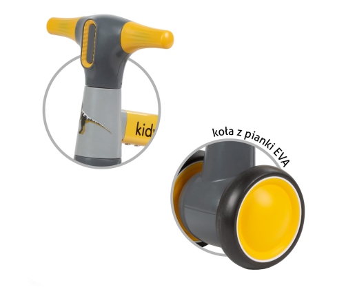 Беговел на трех колесах Kidwell PETITO Dino