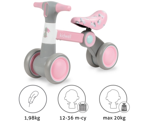 Беговел на трех колесах Kidwell PETITO Bunny