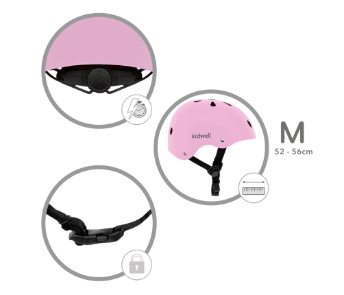 Детский шлем Kidwell ORIX II Pink M