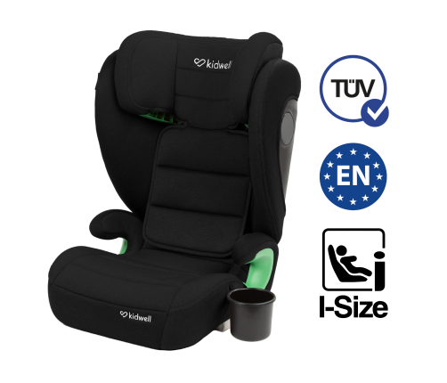 Kidwell Weston Black Bērnu autosēdeklis 15-36 kg