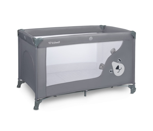Детская дорожная кроватка Kidwell BLISSY BASIC Gray