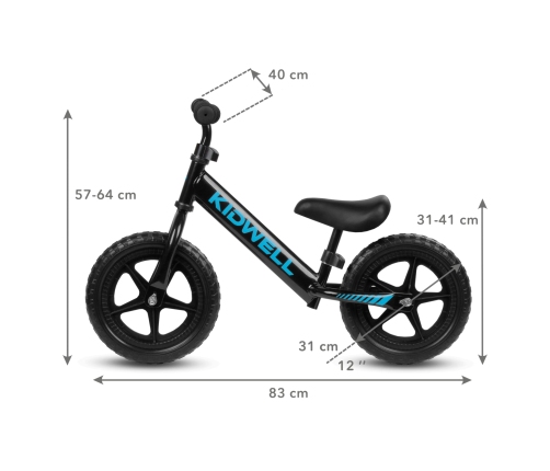 Беговел Kidwell REBEL BLACK