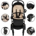 Kidwell VELMONT Black/Beige Bērnu ratiņi 2in1