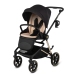 Kidwell VELMONT Black/Beige Bērnu ratiņi 2in1