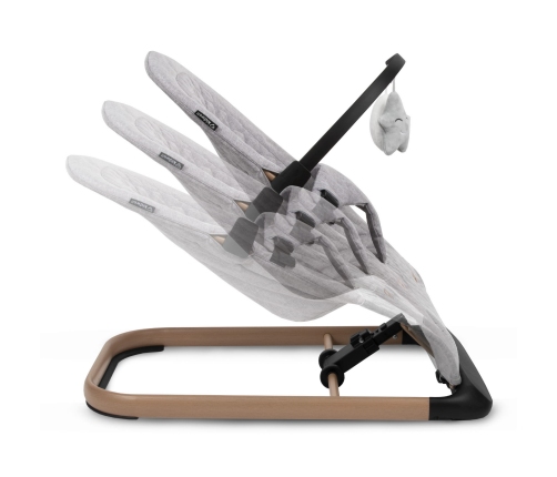 Кресло-качалка Kidwell LARO Full Grey/Wooden