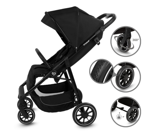 Kidwell ENZO Black stroller