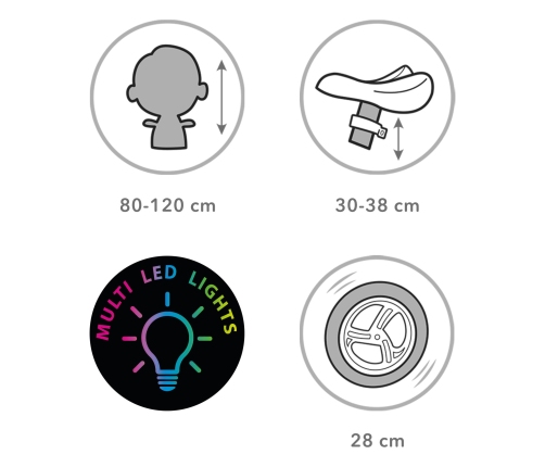 Balansa ritenis Kidwell REBEL LED Neon Yellow