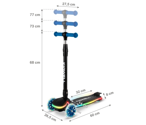 Самокат Kidwell LUMO Blue