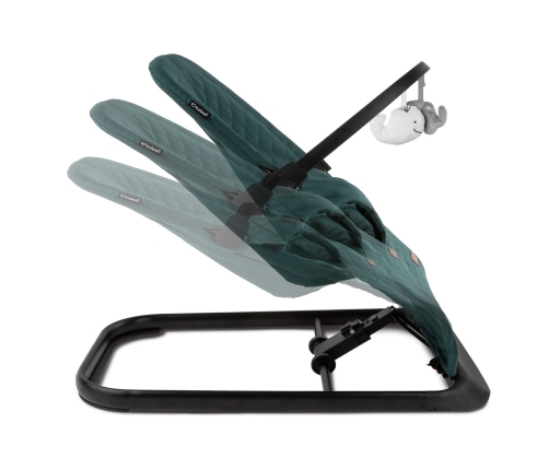 Кресло-качалка Kidwell LARO Green/Black