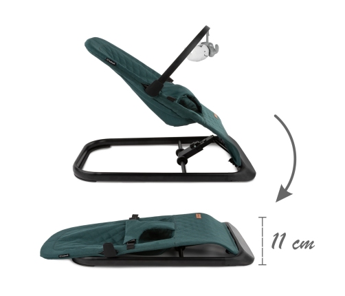 Кресло-качалка Kidwell LARO Green/Black