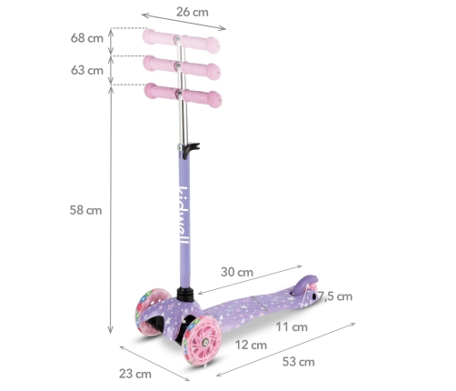 Skrejritenis Kidwell UNO STARS