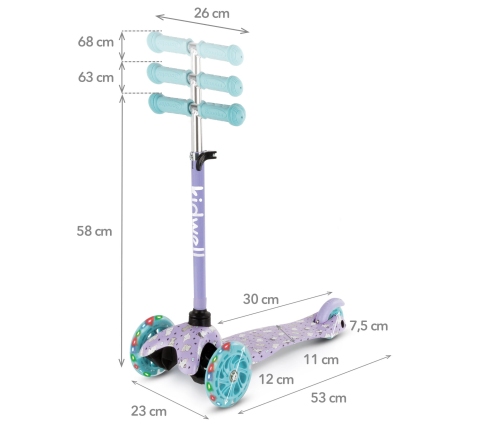 Skrejritenis Kidwell UNO KITTY